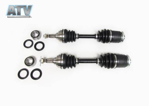 ATV Parts Connection - Rear CV Axle Pair with Wheel Bearing Kits for Arctic Cat 250 & 300 1998-2004