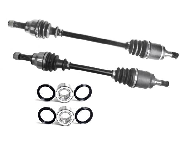 ATV Parts Connection - Front CV Axle Pair with Bearing Kits for Honda Pioneer 700 & 700-4 2014-2022