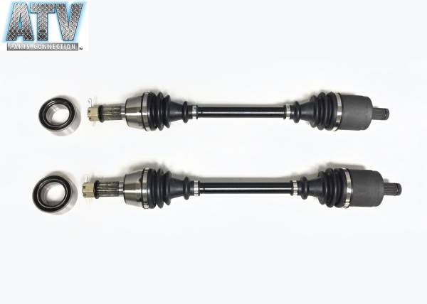 ATV Parts Connection - Front Axle Pair with Wheel Bearings for Polaris RZR 570 12-21 & RZR 800 08-14