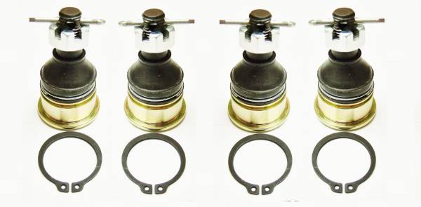 ATV Parts Connection - Ball Joint Set for Yamaha Kodiak 450/700 & Grizzly 550/700 ATV, Upper & Lower