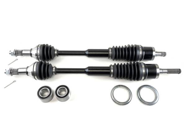 MONSTER AXLES - Monster Axles Front Pair with Bearings for Can-Am Maverick XC & XXC 1000 14-17