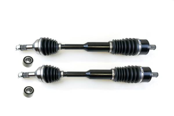 MONSTER AXLES - Monster Axles Rear Pair with Bearings for Can-Am Defender 705502406, XP Series