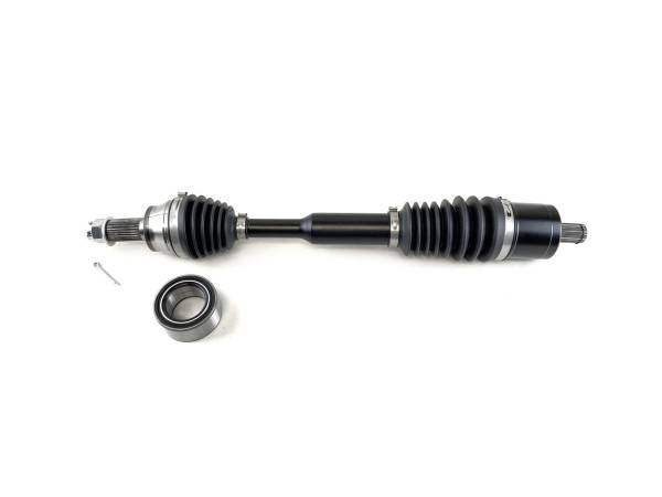 MONSTER AXLES - Monster Axles Front Axle & Bearing for Polaris RZR 900 & Trail 900 50" 55" 15-23