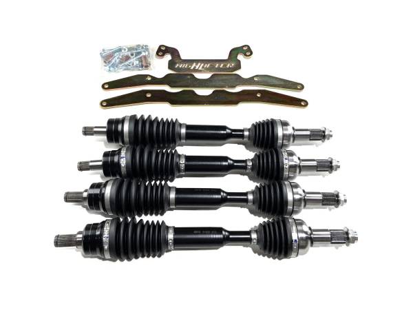 MONSTER AXLES - Monster Axles Set with 2" Lift Kit for Yamaha Grizzly 700 2016-2022, XP Series