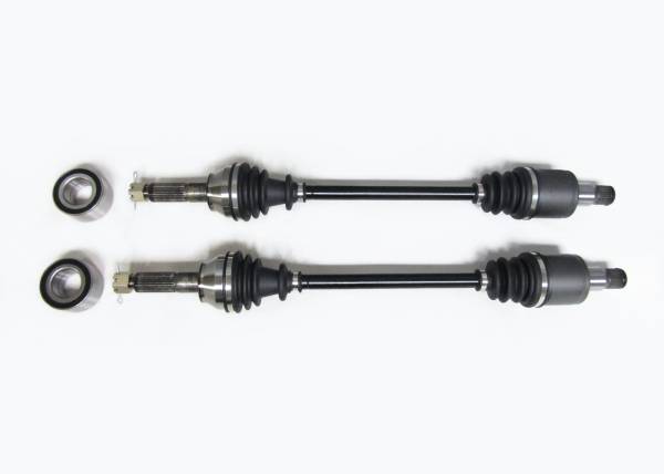 ATV Parts Connection - Rear Axle Pair with Wheel Bearings for Polaris RZR 4 & S 800 2009-2014, 1332638