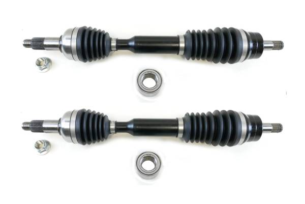 MONSTER AXLES - Monster Axles Front Pair & Bearings for Yamaha Grizzly 700 2014-2015, XP Series