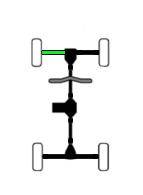 ATV Parts Connection - Front CV Axle Pair with Bearings for Kawasaki Mule Pro FX FXR FXT DX DTX