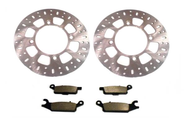 ATV Parts Connection - Front Brake Rotor & Pad Set for Yamaha Grizzly 550/700 & Kodiak 700 2007-2022