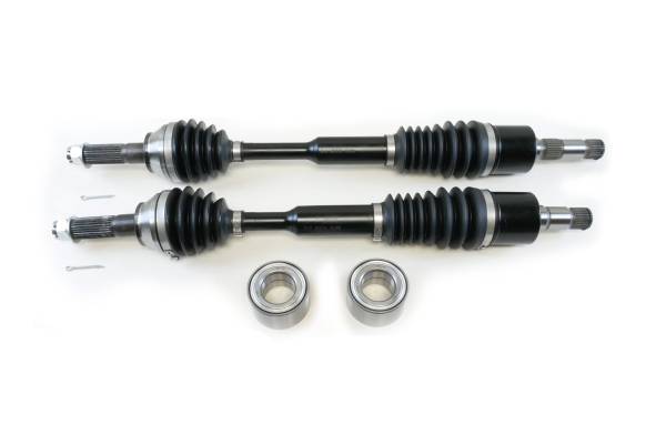 MONSTER AXLES - Monster Axles Rear Pair & Bearings for Polaris Ranger 900 Diesel 11-14 XP Series