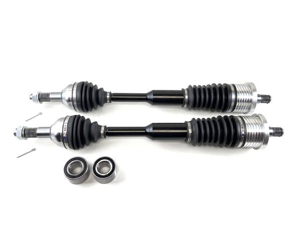 MONSTER AXLES - Monster Axles Rear Pair & Bearings for Can-Am Maverick XXC 1000 14-15, XP Series