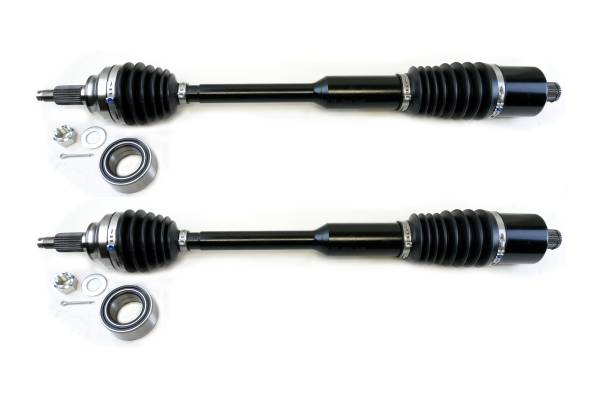 MONSTER AXLES - Monster Axles Rear Pair & Bearings for Polaris RZR XP 1000, Turbo, & RS1 1333858