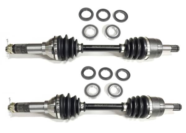 ATV Parts Connection - Front CV Axle Pair with Wheel Bearing Kits for Yamaha Kodiak 400 4x4 2000-2002