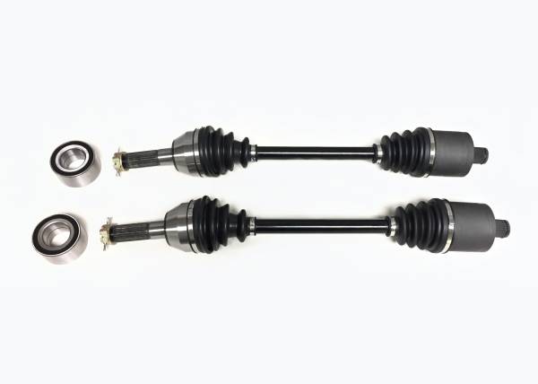 ATV Parts Connection - Rear Axle Pair with Wheel Bearings for Polaris Ranger 400, 500, Midsize 800, EV