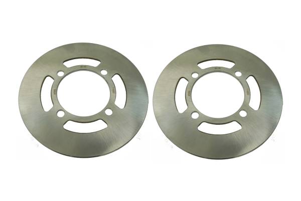 ATV Parts Connection - Pair of Front Brake Rotors for Suzuki Eiger, King Quad, & VInson, 59211-38F20