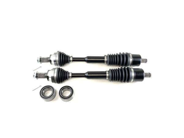 MONSTER AXLES - Monster Axles Front Pair & Bearings for Polaris Scrambler & Sportsman, 1333802