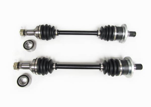 ATV Parts Connection - Rear Axle Pair with Wheel Bearings for Arctic Cat 400 500 550 650 700 1000 4x4