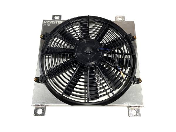 MONSTER AXLES - Monster Performance Radiator Cooling Fan for Kawasaki Teryx 800, 59502-0610