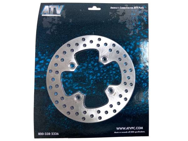 ATV Parts Connection - Front Brake Rotor for Kawasaki Prairie & Brute Force 650i/750i, 41080-0585