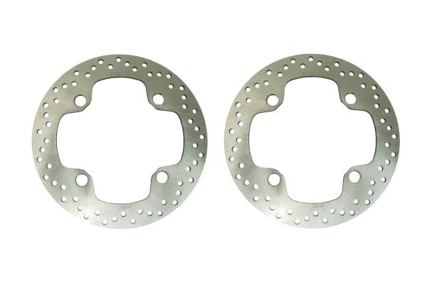 ATV Parts Connection - Pair of Front Disc Brake Rotors for Polaris RZR XP XP4 1000 & RS1, 5257196