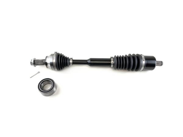 MONSTER AXLES - Monster Axles Front Axle & Bearing for Polaris Scrambler & Sportsman, 1333802