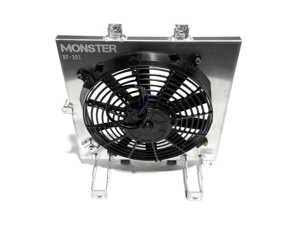 MONSTER AXLES - Monster Radiator Fan Assembly for Honda Talon 1000X & 1000R, 19020-HL6-A01