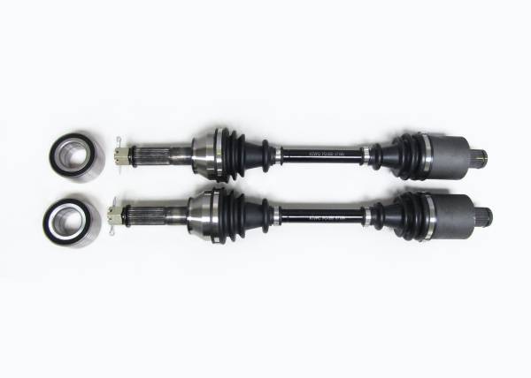 ATV Parts Connection - Rear Axle Pair with Wheel Bearings for Polaris Sportsman Hawkeye Farmhand ATV