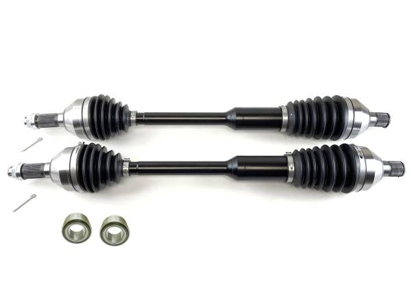 MONSTER AXLES - Monster Rear Axle Pair & Bearings for Can-Am Maverick X3 64" 705502154 XP Series