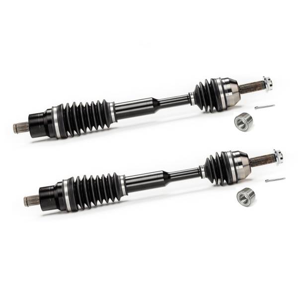 MONSTER AXLES - Monster Axles Front Pair with Bearings for Polaris Ranger UTV 1332690, XP Series