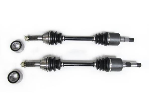 ATV Parts Connection - Rear Axle Pair with Wheel Bearings for Polaris Ranger 500 & 700 2x4 4x4 05-07