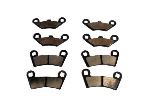 MONSTER AXLES - Monster Set of Brake Pads for Polaris RZR 570, RZR 800, RZR S 800 2008-2016