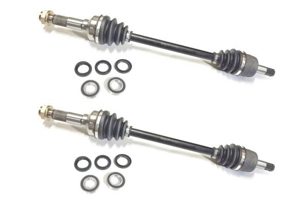 ATV Parts Connection - Front CV Axle Pair with Wheel Bearing Kits for Yamaha Rhino 700 4x4 2008-2013