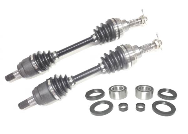 ATV Parts Connection - Front CV Axle Pair with Wheel Bearing Kits for Honda Foreman 400 4x4 1995-2001