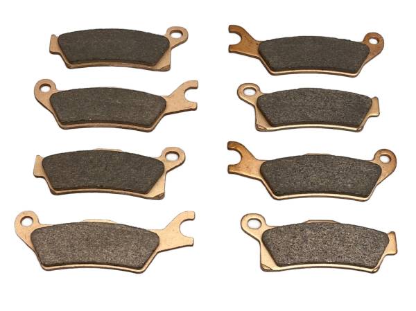 Monster Axles - Monster Brake Pad Set for Can-Am Renegade ATV 705601014, 705601015, Front & Rear