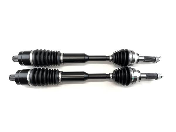 MONSTER AXLES - Monster XP Series Rear CV Axles for Polaris 1333748, Left & Right, Ranger 1000 & XP 1000 2019-2021, Telescoping, Built Tough, 4340 Chromoly Steel, Direct Fit, Factory Length with 4" of Travel