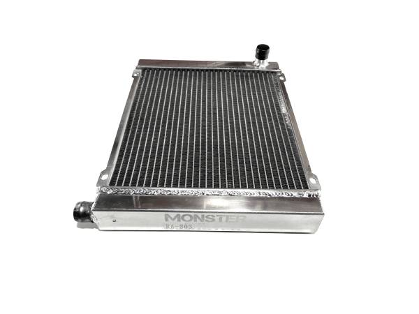 MONSTER AXLES - Monster Performance Radiator for Can-Am 709200286, All Weather, Corrosion Resistant, Quiet Operation, Lightweight, 3003 Aluminum Alloy