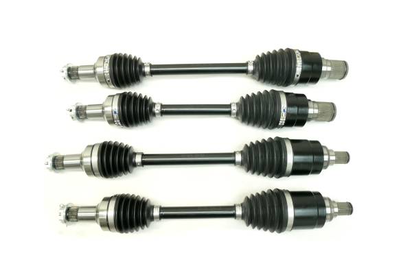 ATV Parts Connection - Precision Full CV Axle Set for KYMCO MXU 500i 700i 2013-2018, Front & Rear, Quality Tested, Heat-Treated, 4140 Chromoly Steel, Exact Fit, ATVPC