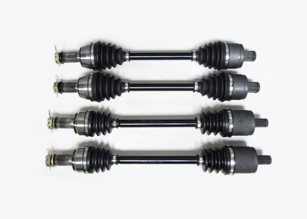 ATV Parts Connection - Precision Full CV Axle Set for Polaris 1332873 1332642, Front & Rear, Quality Tested, Heat-Treated, 4140 Chromoly Steel, Exact Fit, ATVPC