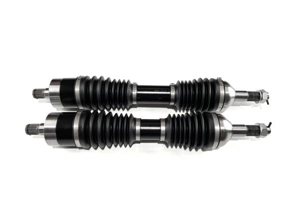 Monster Axles - Monster XP Series Rear CV Axles for Can-Am 705502710 705502711, Left & Right, Telescoping, Built Tough, 4340 Chromoly Steel, Direct Fit, Factory Length with 4" of Travel