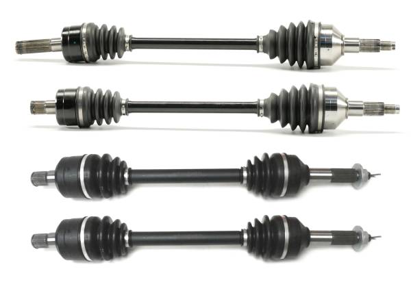 ATV Parts Connection - Precision Full CV Axle Set for Kawasaki 59266-0047, 59266-0048, 59266-0715, Front & Rear, Quality Tested, Heat-Treated, 4140 Chromoly Steel, Exact Fit, ATVPC