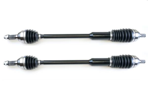 Monster Axles - Monster XP Series Front CV Axles for Can-Am 705402048, Left & Right, Telescoping, Built Tough, 4340 Chromoly, Direct Fit, Factory Length with 4" of Travel