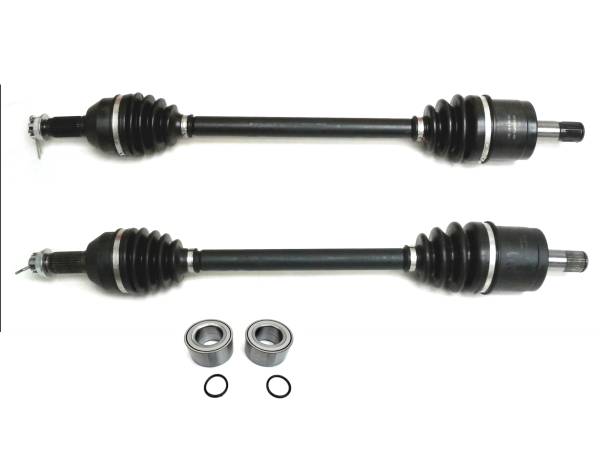 ATV Parts Connection - Precision Rear CV Axles & Bearings for Honda Pioneer 1000 & 1000-5 2016-2021, Left & Right, Quality Tested, Heat-Treated, 4140 Chromoly Steel, Exact Fit, ATVPC