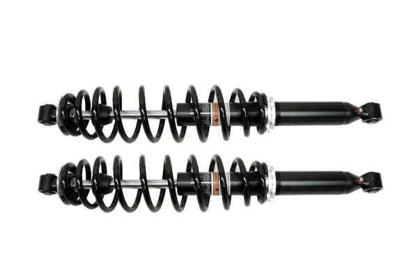 MONSTER AXLES - Monster Performance Front Shocks for Can-Am 706201163, 706201170, Left & Right, Monotube, Responsive Handling, Quality Tested, Gas-charged, Anti-foam, Anti-shear, Adjustable