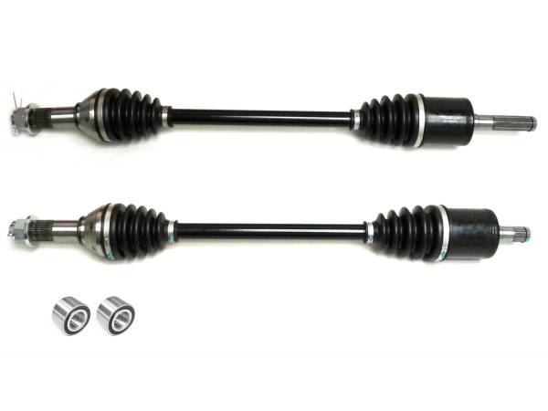 ATV Parts Connection - Precision Front CV Axles & Bearing Set for Can-Am 705401936, 705401937, Left & Right, Quality Tested, Heat-Treated, 4140 Chromoly Steel, Exact Fit, ATVPC