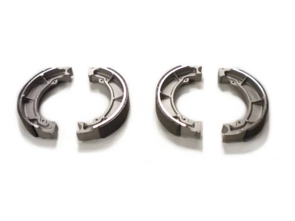 MONSTER AXLES - Monster Performance Rear Brake Shoes for Kawasaki Bayou 300 1986-2004 2x4 KLF300-B, Left & Right, Precision Machined, Quiet Operation, Optimal Stopping, All-Weather, Quality Tested