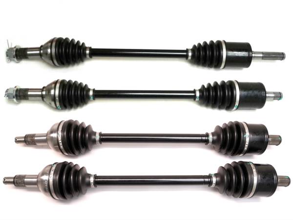 ATV Parts Connection - Precision Full CV Axle Set for Can-Am 705401801, 705401802, 705502406, Front & Rear, Quality Tested, Heat-Treated, 4140 Chromoly Steel, Exact Fit, ATVPC