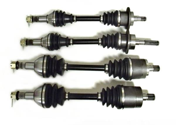 ATV Parts Connection - Precision Full CV Axle Set for Can-Am 705401578 705401579, Front & Rear, Quality Tested, Heat-Treated, 4140 Chromoly Steel, Exact Fit, ATVPC