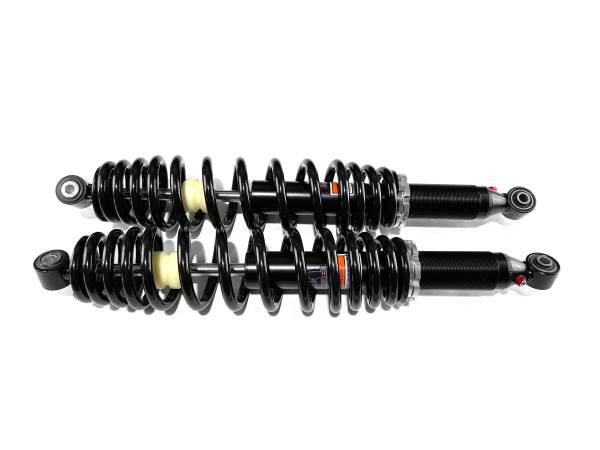 Monster Axles - Monster Performance Front Shocks for CFMOTO 5HY0-050500-20000, Left & Right, UFORCE 1000 (3-seater), Monotube, Responsive Handling, Quality Tested, Gas-charged, Anti-foam, Anti-shear, Adjustable