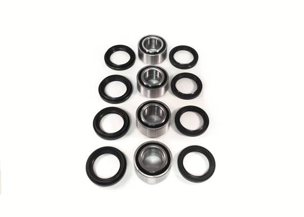 ATV Parts Connection - Precision Full Wheel Bearing Set for Arctic Cat 0402-275, Front & Rear, Set of 4, Quality Tested, Exact Fit, Low Friction, Corrosion Resistant, ATVPC