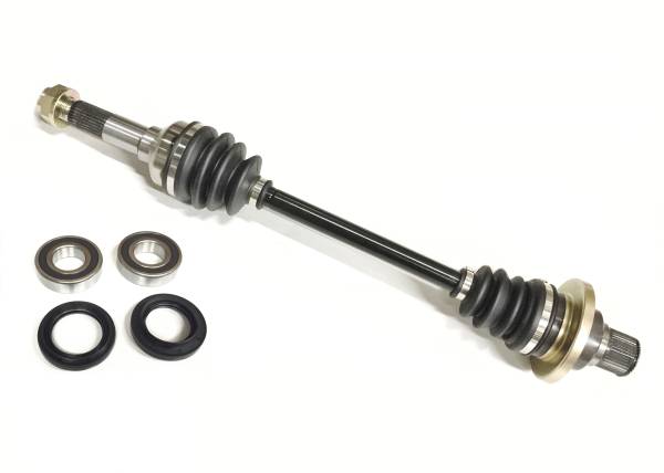 ATV Parts Connection - Precision Rear Left CV Axle & Bearing Kit for Yamaha Rhino 450 660 & 700 2004-2013, Quality Tested, Heat-Treated, 4140 Chromoly Steel, Exact Fit, ATVPC