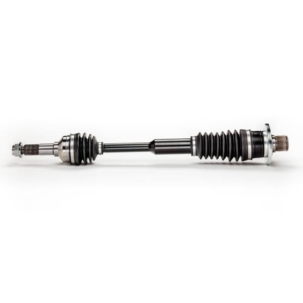 MONSTER AXLES - Monster XP Series Rear Right CV Axle for Yamaha Rhino 700 2008-2013, Telescoping, Built Tough, 4340 Chromoly Steel, Direct Fit, Factory Length with 4" of Travel